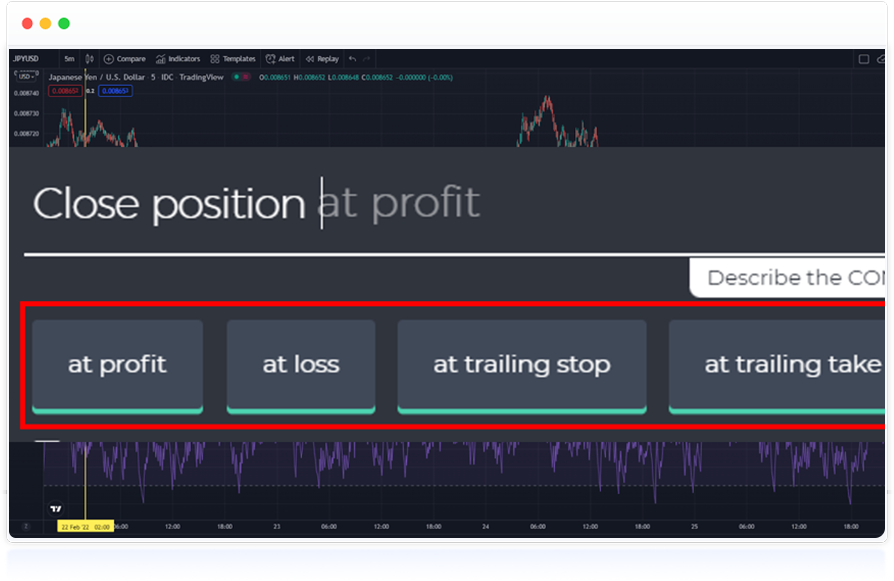 Automated trading exit options to guard your positions on a bear market
